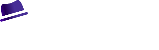 SpyRDP.net Violet logo with an anonymous hat on the S